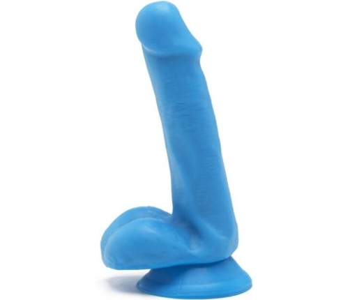 GET REAL - HAPPY DICKS DILDO 12 CM BALLS BLUE