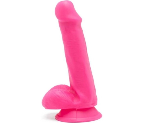 GET REAL - HAPPY DICKS DILDO 12 CM BALLS PINK