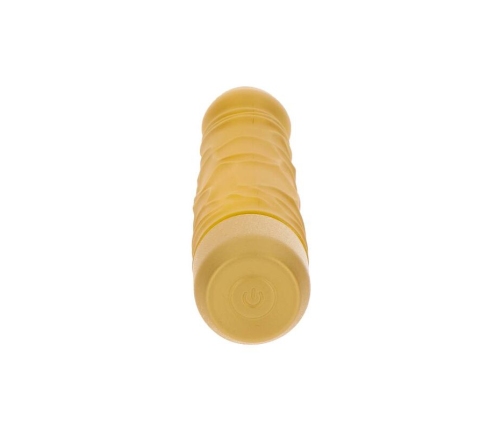 GET REAL - GOLD DICKER ORIGINAL VIBRATOR GOLD