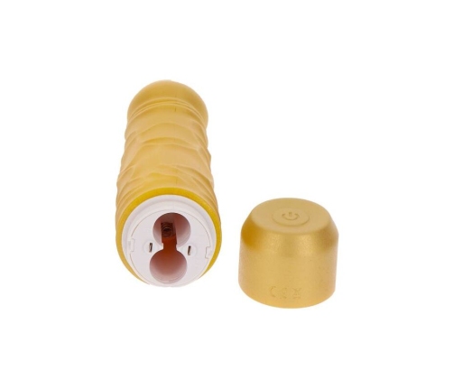 GET REAL - GOLD DICKER ORIGINAL VIBRATOR GOLD