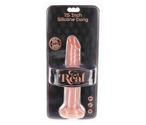 GET REAL - SILICONE DONG 19 CM SKIN