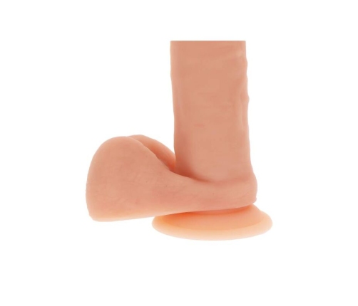 GET REAL - SILICONE DILDO 20,5 CM W BALLS SKIN