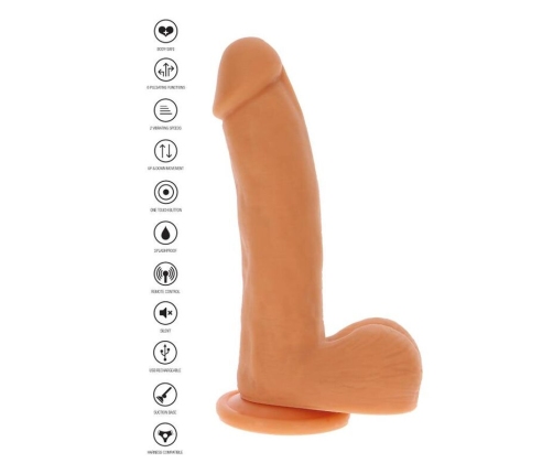 GET REAL - MAGNETIC PULSE TRUSTING DILDO SKIN
