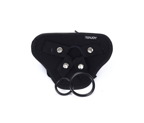 GET REAL - STRAP-ON DELUXE HARNESS BLACK