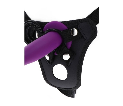 GET REAL - STRAP-ON PLEASURE HARNESS BLACK