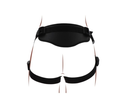 GET REAL - STRAP-ON DELUXE HARNESS BLACK