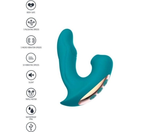 XOCOON - ETERNAL LOVE VIBE STIMULATOR GREEN