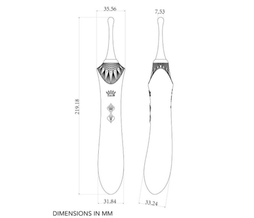 ZALO - BESS 2 MASAJEADOR PERSONAL MORADO