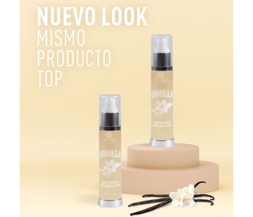 SECRETPLAY - LUBRICANT 2-1 HEAT EFFECT VANILLA 50 ML