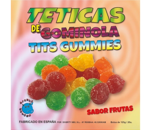 DIABLO GOLOSO - ASSORTED SUGAR GUMMY TEATS