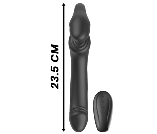 IBIZA - STRAPLESS VIBRATOR WITH REMOTE CONTROL PUSH BUTTON