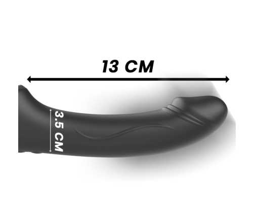 IBIZA - STRAPLESS VIBRATOR WITH REMOTE CONTROL PUSH BUTTON