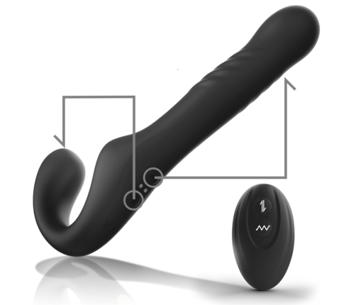 IBIZA - REMOTE CONTROL STRAPLESS VIBRATOR UP & DOWN