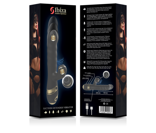 IBIZA - UP & DOWN + VIBRATOR + CLITORIS SUCTION