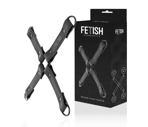FETISH SUBMISSIVE - VEGAN LEATHER HANDCUFF UNION