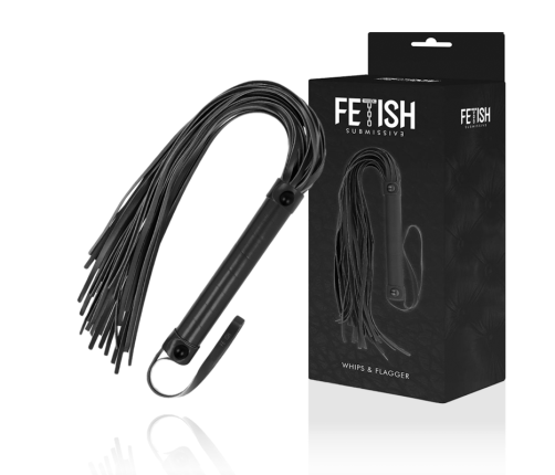 FETISH SUBMISSIVE - VEGAN LEATHER WHIP