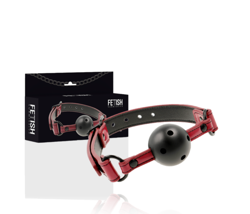 FETISH SUBMISSIVE DARK ROOM - BREATHABLE GAG