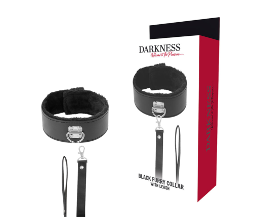 DARKNESS - LINED NECKLACE WITH TITANIUM CHAIN