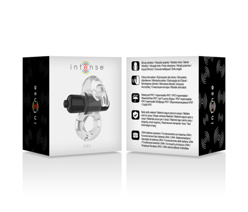 INTENSE - FRY TRANSPARENT VIBRATING RING