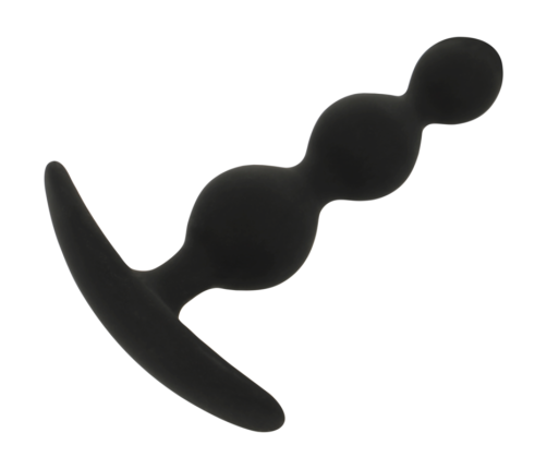 BLACK&SILVER - RUPERT ANAL BALL CHAIN 10 CM