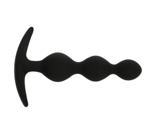 BLACK&SILVER - RUPERT ANAL BALL CHAIN 10 CM