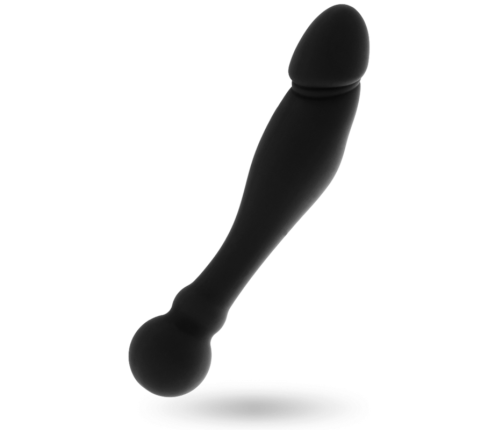 BLACK&SILVER - KARL G-POINT STIMULATING DILDO 18 CM