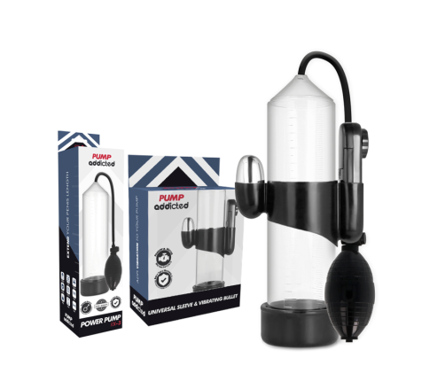 PUMP ADDICTED - RX3 TRANSPARENT VIBRATOR