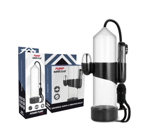 PUMP ADDICTED - RX5 TRANSPARENT VIBRATOR