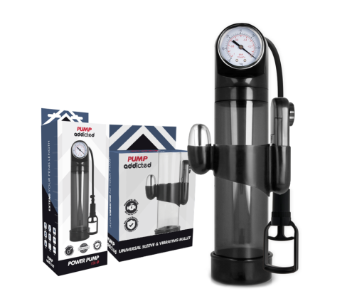 PUMP ADDICTED - RX9 BLACK VIBRATOR