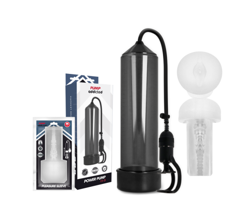PUMP ADDICTED - RX5 BLACK WITH MASTURBATOR