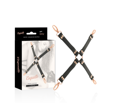 COQUETTE CHIC DESIRE - FANTASY VEGAN LEATHER HOG TIE