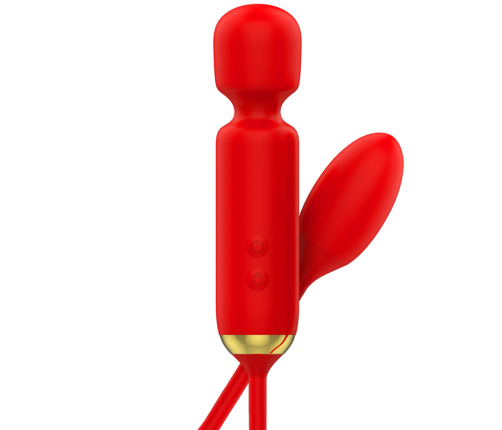 MIA - TOSCANA DOUBLE PLEASURE WAND + VIBRATING EGG