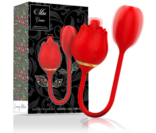 MIA - VIENNA DOUBLE PLEASURE LICKING + VIBRATING EGG