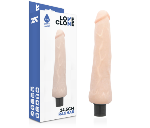 LOVECLONE - RAGNAR SELF LUBRICATION VIBRATOR 24.5 CM -O- 3.5 CM