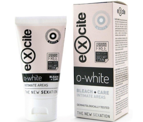 EXCITE - O WHITE BLEACH + CARE INTIMATE AREAS 50 ML