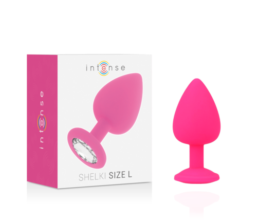 INTENSE - SHELKI L PLUG ANAL FUCHSIA