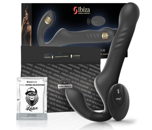 IBIZA - REMOTE CONTROL STRAPLESS VIBRATOR UP & DOWN