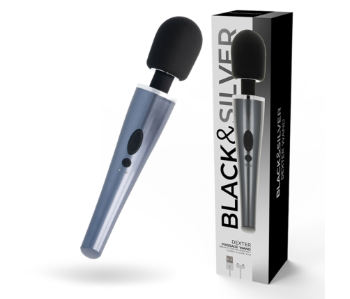 BLACK&SILVER - DEXTER MASSAGE WAND