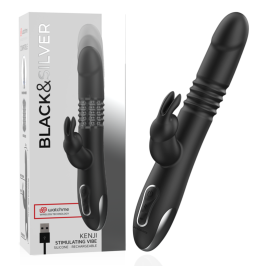 BLACK&SILVER - KENJI STIMULATING VIBE COMPATIBLE WITH WATCHME WIRELESS TECHNOLOGY BLACK&SILVER - KENJI STIMULATING VIBE COMPATIBLE WITH WATCHME WIRELESS TECHNOLOGY