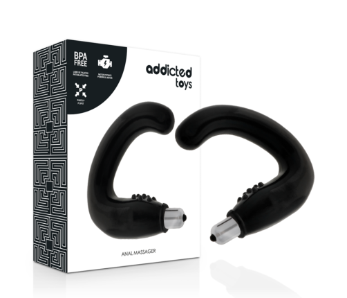 ADDICTED TOYS - ANAL MASSAGER BLACK