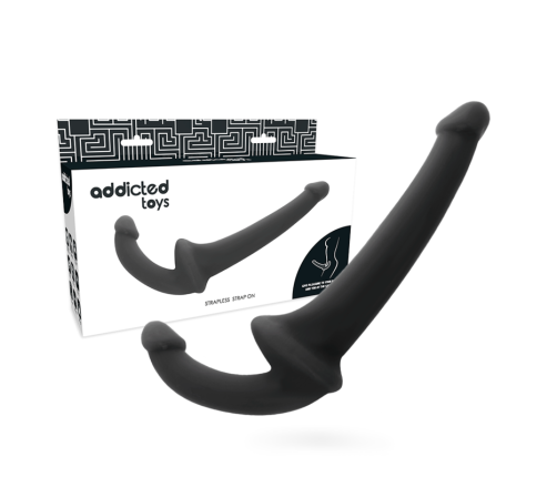 ADDICTED TOYS - DILDO WITH RNA S WITHOUT SUBJECTION BLACK