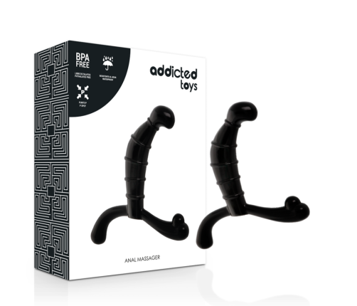 ADDICTED TOYS - PROSTATE ANAL PLEASURE BLACK
