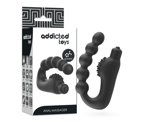 ADDICTED TOYS - ANAL MASSAGER PROSTATIC WITH VIBRATION