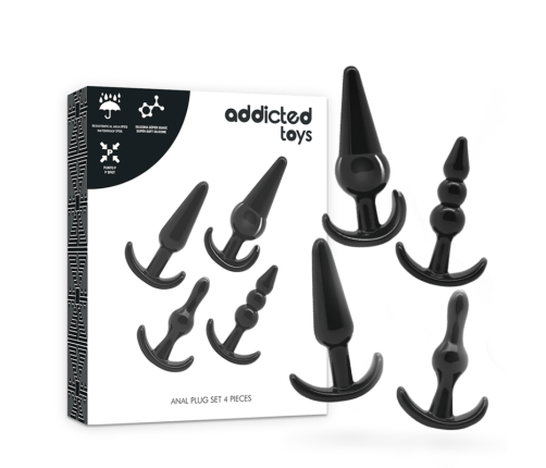 ADDICTED TOYS - SET 4 ANAL PLUGS