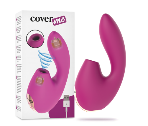 COVERME - CLITORAL SUCKER & POWERFUL G-SPOT RUSH VIBRATOR