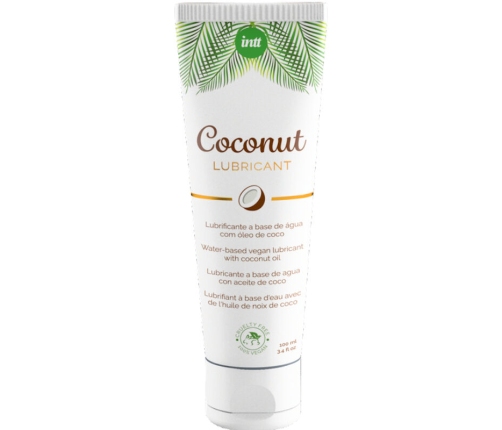 INTT - VEGAN WATER-BASED LUBRICANT WITH INTENSE COCONUT FLAVOR