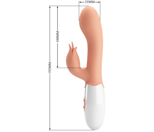 PRETTY LOVE - BLOODY MARY VIBRATOR WITH STIMULATOR