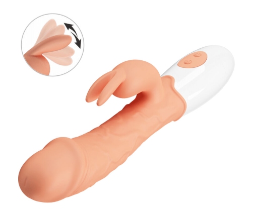 PRETTY LOVE - EASTER BUNNY VIBRATOR WITH STIMULATOR