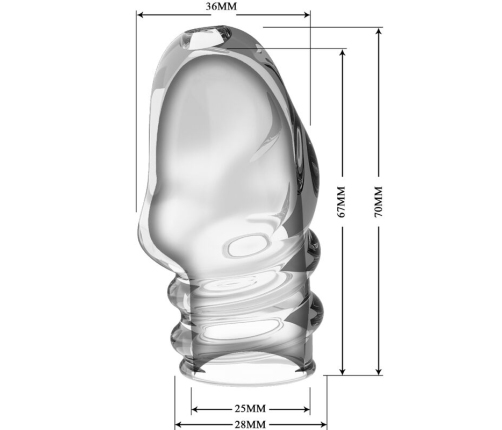 PRETTY LOVE - JEREMY ENGROSADOR PENE TRANSPARENTE