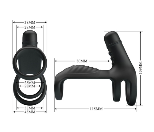 PRETTY LOVE - MANGA DE EXTENSIÓN DE SILICONA SUAVE ELÁSTICA